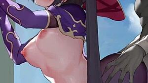 i can’t stop banging this sexy witch doggy style!