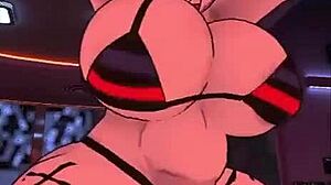 Marie Dancing with Epic Flow in Rule 34 Big Tits Hentai.