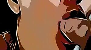 Cartoon - estagiária de férias topa sair com PROFESSOR por dinheiro e ELE GOZA NA BOCA DELA