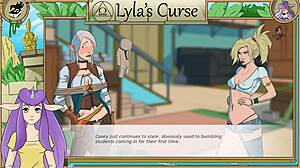 Lyla's Curse Continues with Nipple Rings on Elf