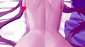 이 야생 헨타이 애널 펑킹에 빠졌어