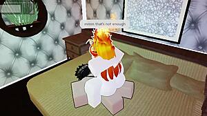 Söpö tuli-tyttö isoilla tisseillä paukutetaan bwc:llä rule 34:ssä