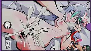 full gallery of blowjob action in japanese hentai game