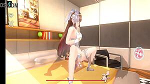 Weeding Sex Akane Hentai Game: Babe Takes Monster Cock Hard