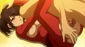 Solo Hentai Babe Plays with Big Tits and Pussy