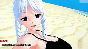 Shadows of Summer Part 2: Eng Model Sucks and Rides Big Cock in Game.