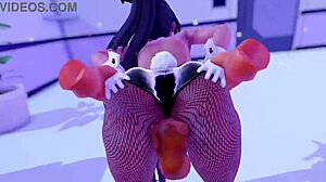 Karin Bunny in Stunning 3D Anime - WATCH NOW!