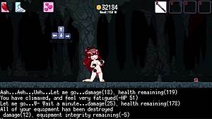 hentai game with cute brunette girl banging enemies in wild ways