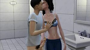 Colegiala sucks her classmate’s cock during break in wild outdoor action