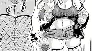 Step-sister with big breast in hot anime E4