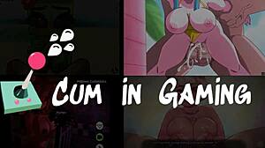 Demoniums parody hentai game ep 4 shows Rick and Morty in wild orgy house