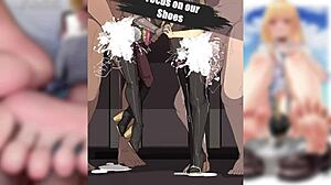 Femdom game with ass worship and cum censorship