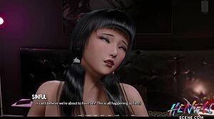 Big Titty Brunette Enjoys A Steamy 3D Creampie Scene