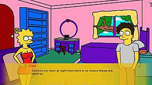 The Simpson Simpvill Part 3: Sexy Lisa in Underwear