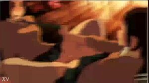 Hentai Scene with Horny Characters Engaging in Wild Explicit Action