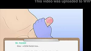 The doctor in hospital with patient