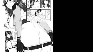 Gundam Extreme Erotic Manga Slideshow with Lactating Nyuu