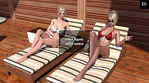 COMPLETE GAMEPLAY - GIRL HOUSE PART 6: STEPMOM'S WEBCAM HANDJOB SHOW