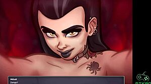 Halloween Odette in Summertime Saga Special Episode Rocks My World!