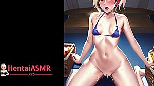 Blonde Hentai Hoe Orgasms Gallery: Sexy Anime Intrigue