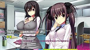 Tenioha 2: Manami's Love Route Part 4 Footjob Soprano