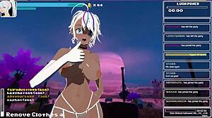 3D animated Athena airis in a steamy Chaturbate collection