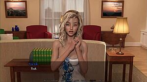 my roommate enjoys lesbian sex in bare witness 1