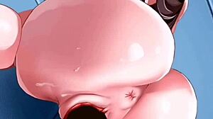 I can't resist watching hermosa hentai taking hard pene