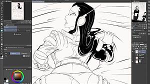 one piece aokiji fucks robin in vegapunk costume