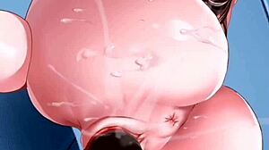 I can't resist watching hermosa hentai taking hard pene