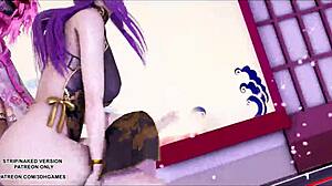 Mmd Tougen Renka Erotic Dance with Ahri Kaisa Seraphine Uncensored Hentai