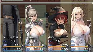 Big-Breasted Adventurer in Cuckold Harem RPG