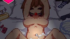pixel gaming xxx in hot missionary style