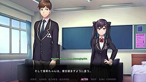 Wow, Saimin Seishidou secret lesson with Takanashi Shizuku riding in POV!