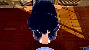 Akeno Library Fuck in HS DxD NTR