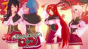 Akeno Library Fuck in HS DxD NTR