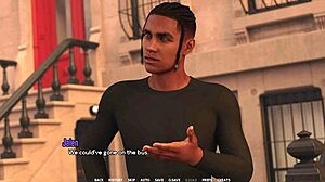 3D game with femdom and curvy girls
