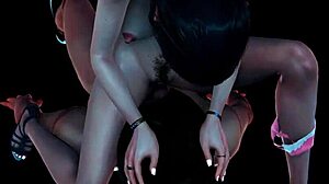 Get ready for some hot action with big tits and hard cock in a 3D POV hentai experience