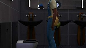 Man, this beautiful stripper got fucked by the cleaning guy at the club!
