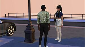 from school to work: young girl turns prostitute in sims hentai