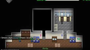 Sword Art Online NTR 2 part 1 with Asuna Yuuki's big tits slammed hard