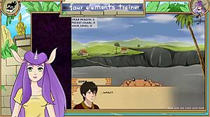 Avatar Four Elements Trainer Part 34: Anal Orgasm with Mai