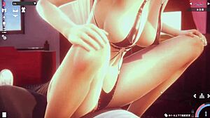 Rem's Suggestive Cowgirl Sex