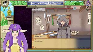 Avatar Four Elements Trainer Part 34: Anal Orgasm with Mai