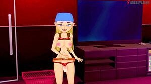 Lindsay’s island pov fuck in Total Drama fantasy with 3d anime tits.
