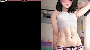 Sultry femboy gets tingles from licking and sucking Tinglecore