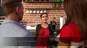 Adult cartoon with office perks