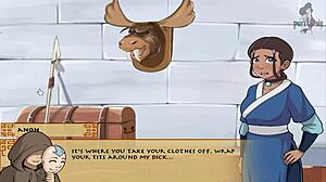 avatar the last airbender: four elements trainer bonus 1 with group handjob