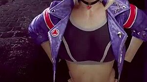 Que Buena Animación of Athletic Blowjob and Big Ass Facial