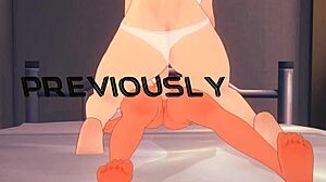 Kame Roshi bangs Android 18 behind Krillin’s back in Dragon Ball Zex 5 POV.
